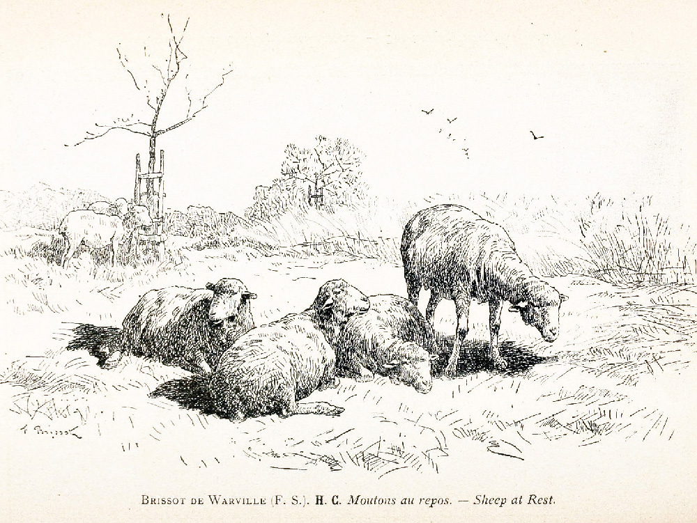 1868 - La ferme de Preuilly